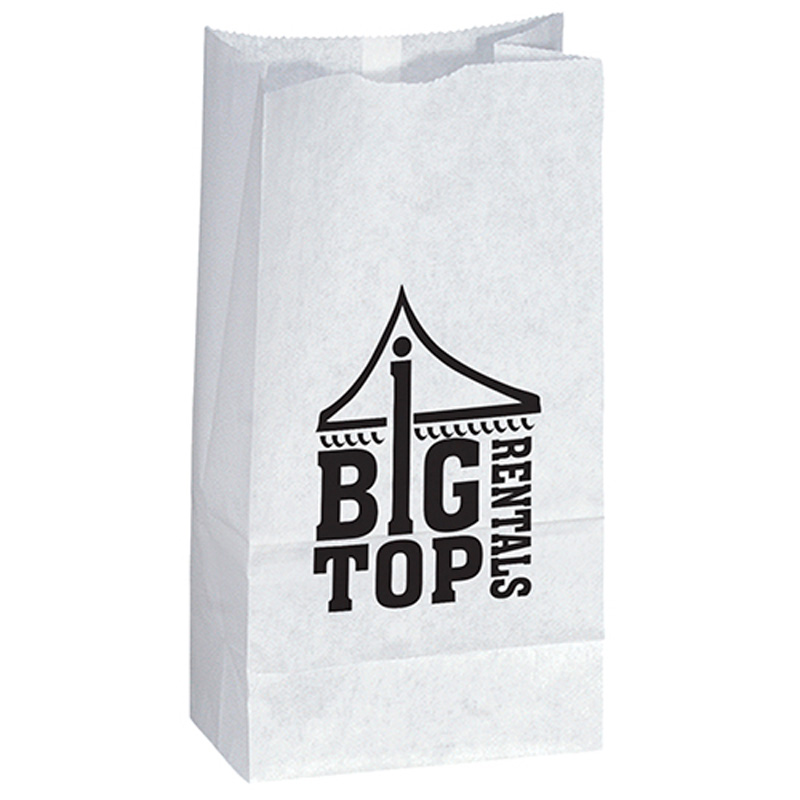 Popcorn Bag-White