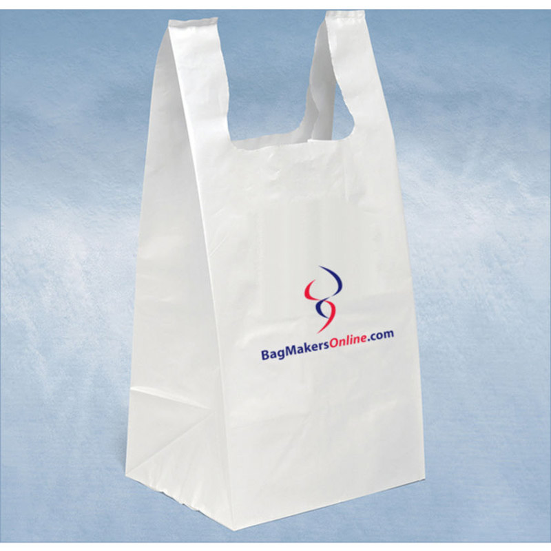 T-Shirt Style Plastic Bag 11.5W X 9.5D X 24H